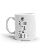 BLOOD TYPE COFFEE....