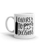 CHEERS TO POUR DECISIONS .....